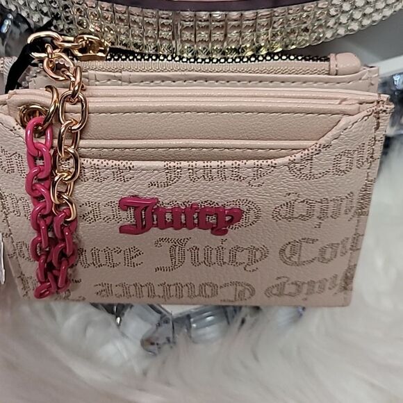 1801   JUICY COUTURE Wallet with Sandstone color with logo  NWT - Picture 3 of 7